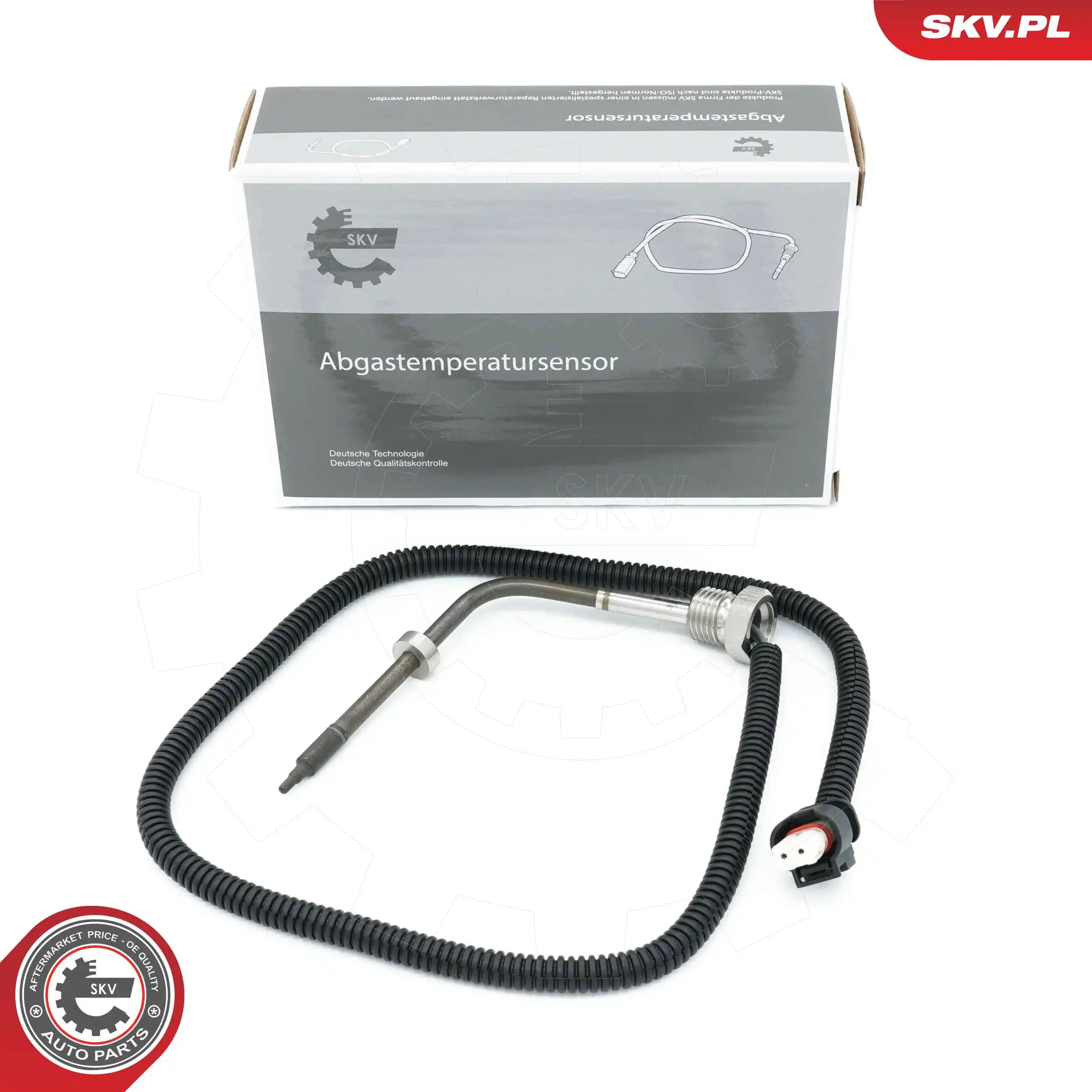 Sensor, exhaust gas temperature